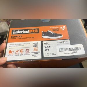 Timberland PRO Men's Black Composite Toe Sneakers